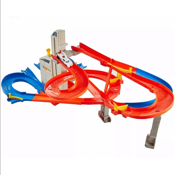 Hot Wheels Auto-Lift Expressway Set - Picture 1 of 2